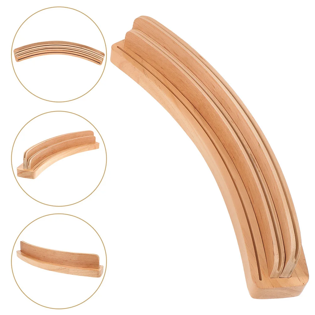 

Display Stand Card Holder Game Playing Holders Cards Board Base Wooden Displaying Rack Place Gaming