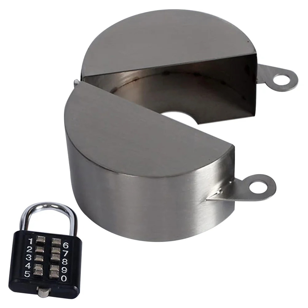 

1 Set Anti-theft Lock Lock System Practical Lock with Key Metal Lock Cover