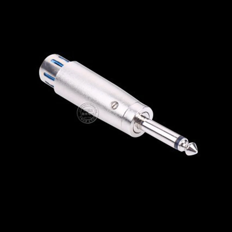 Адаптер для микрофона 6 35 к коннектору RCA штекер 5 мм гнезду XLR 3-контактный разъем