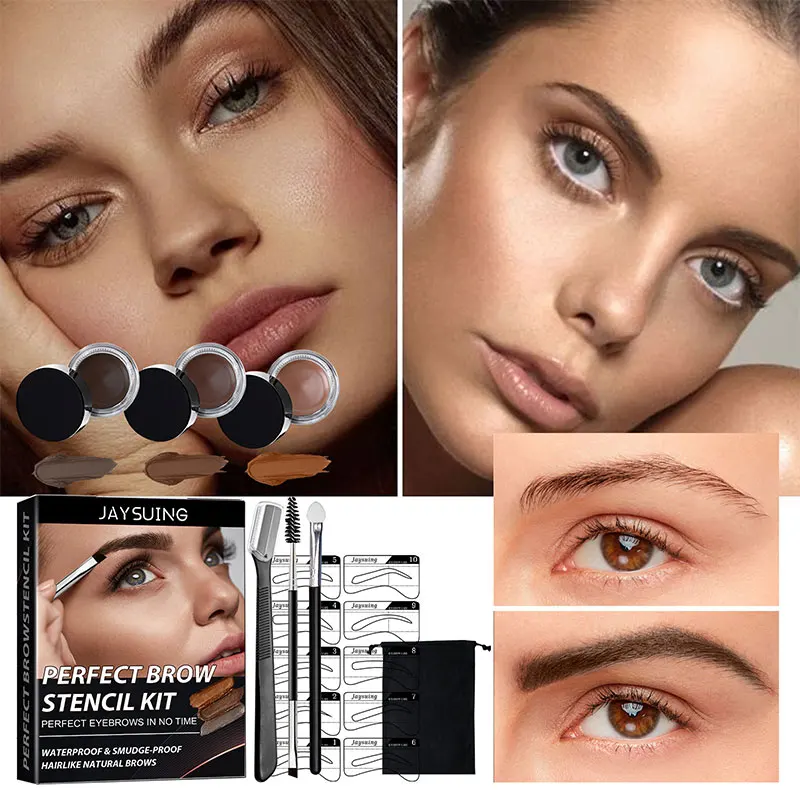 

Набор коричневого крема для бровей 6 шт., тинт для бровей, гель для бровей, наборы мыла для бровей, скульптурные подтягивающие брови, корейски...