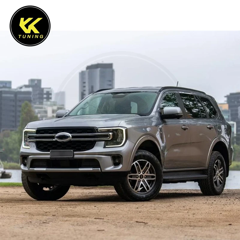 Фото Новое поступление, комплект для переоборудования кузова автомобиля, обновленные комплекты кузова для подтяжки лица, аксессуары для Ford Everest 2022-2024 в Ranger T9 2024 №2