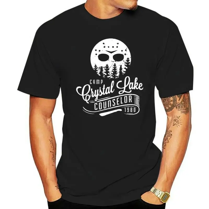 

Camp Crystal Lake Counselor unisex tee slasher horror movie fan t-shirt men t shirt