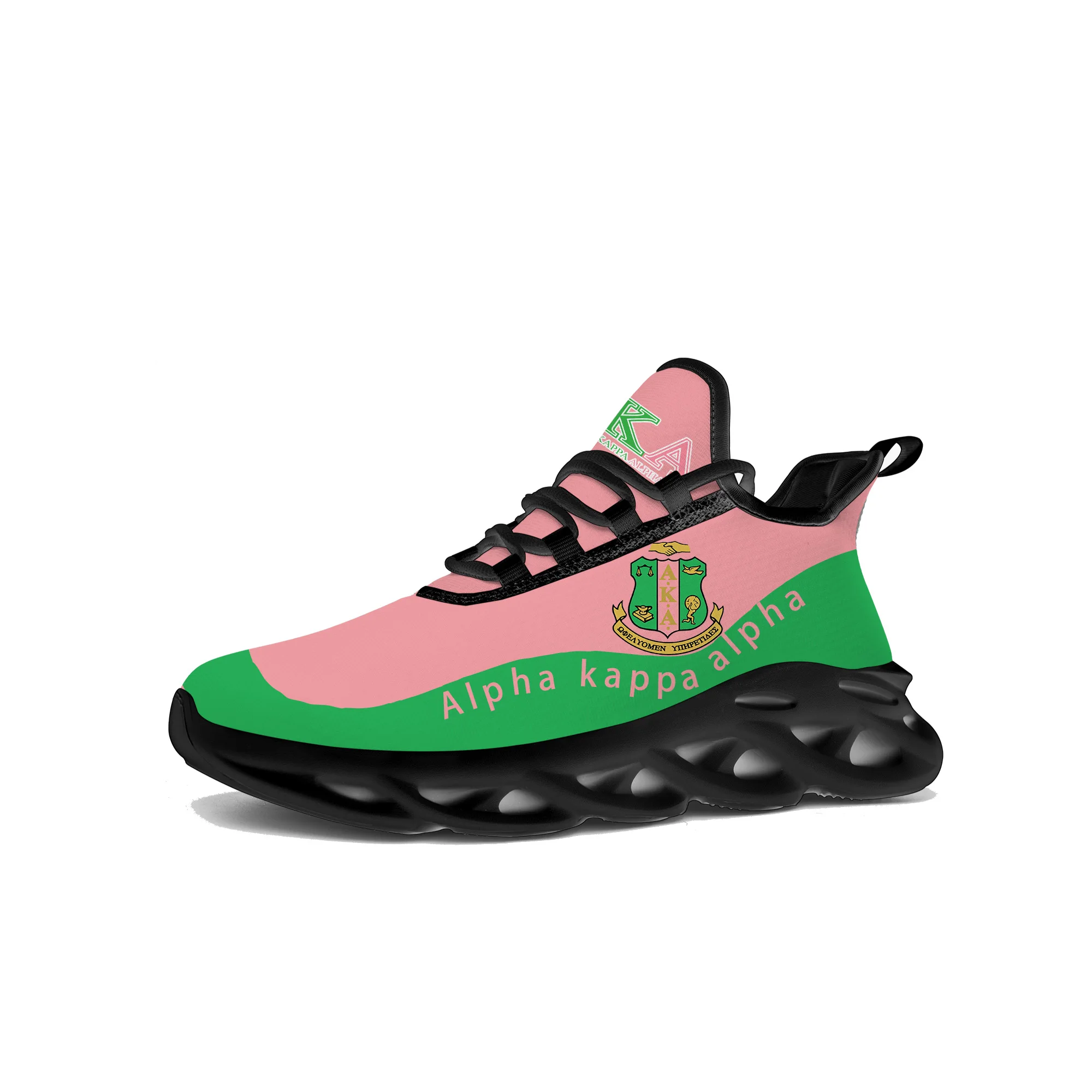 

Alpha Sorority AKA 1908 Flats Sneakers Kappa Alpha Mens Womens Sports Running Shoes High Quality DIY Sneaker customization Shoe