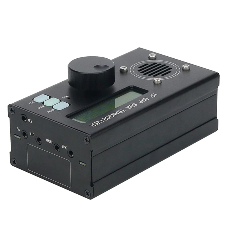 

New USDX USDR 8 Band SDR All Mode USB, LSB, CW, AM, FM HF SSB QRP Transceiver QCX-SSB with Battery EU Plug