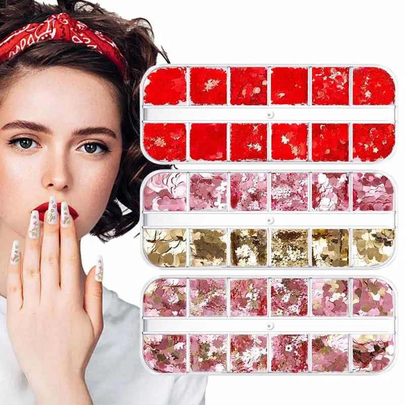 

Блестки для дизайна ногтей на день святого валентина красные блестки для дизайна ногтей очаровательный дизайн ногтей блестки на День святого Валентина для украшения ногтей