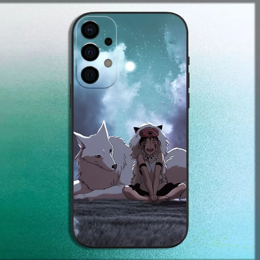 Чехол для телефона M-Mononoke H-Himes Samsung Galaxy A13 A21s A22 A31 A32 A52 A53 A71 A80 A91 мягкий черный чехол