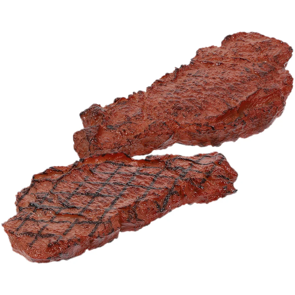 2 шт. модель стейка барбекю мясо детская игрушка искусственная свинина