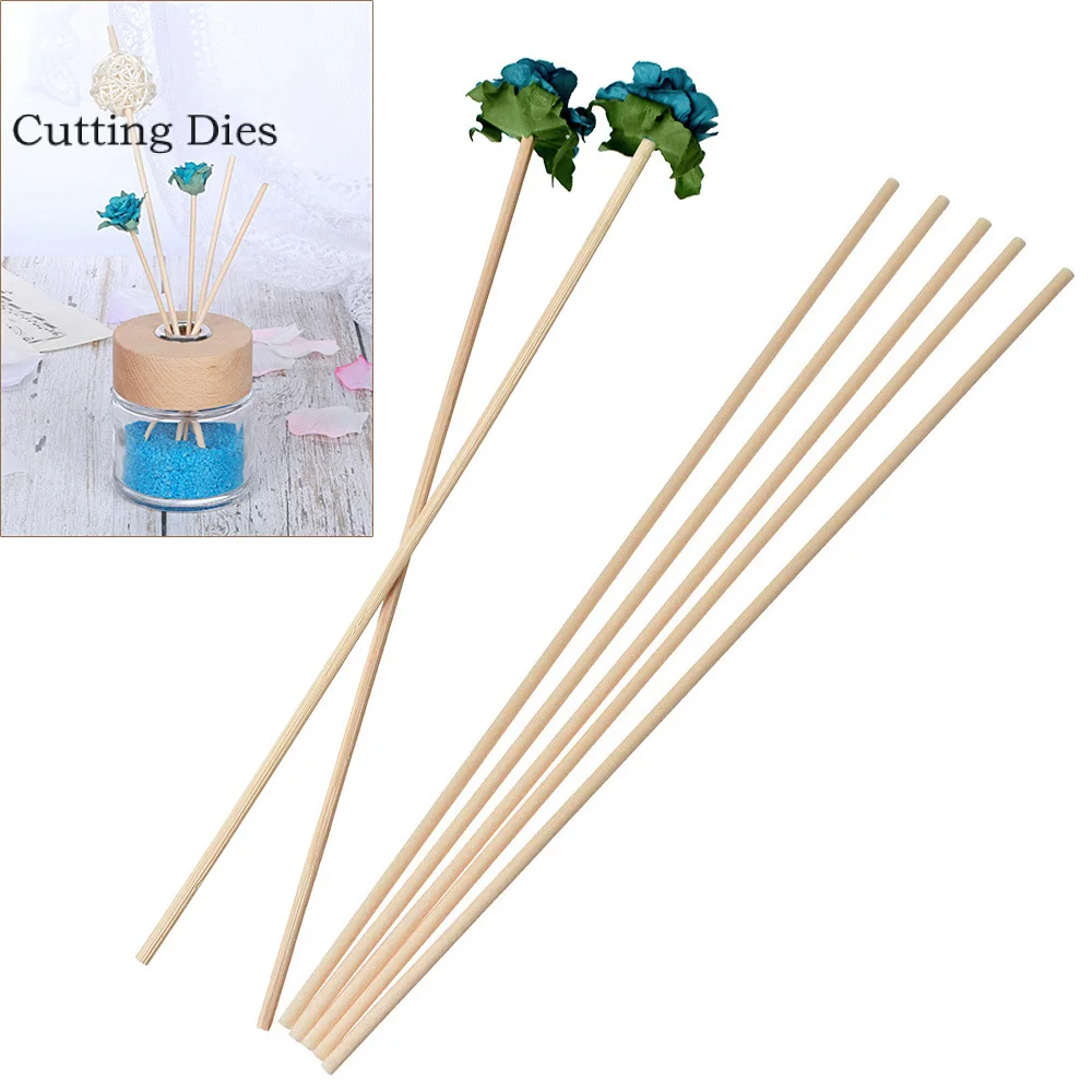 

Cutting Dies 7PCS Home blue flowers Rattan Sticks Relieve Stress Fragrance Purifying Air Exquisite Aromatherapy DIY Accessories