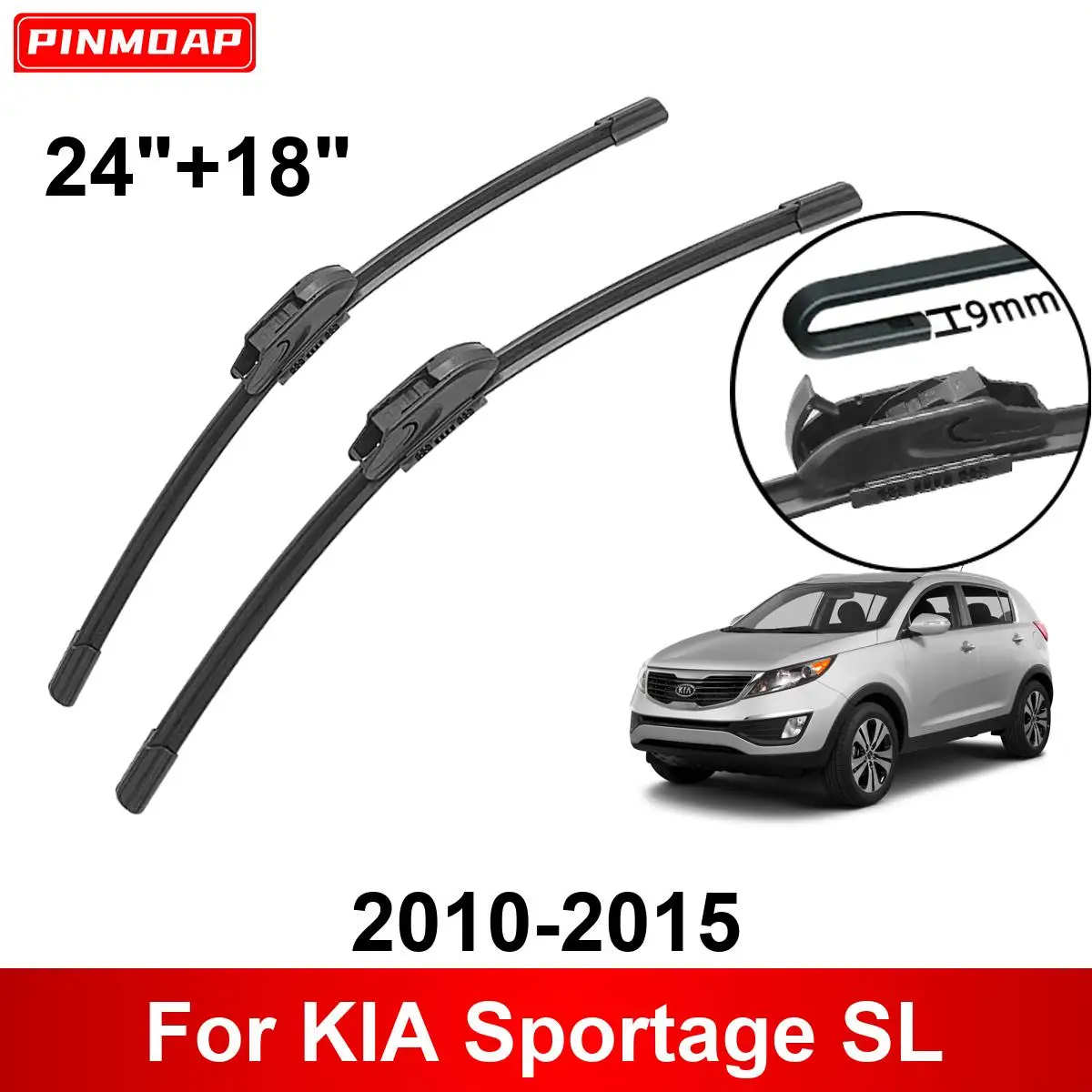 Автомобильный дворник для KIA Sportage SL 2010-2015 24 &quot+ 18&quot передние и задние щетки