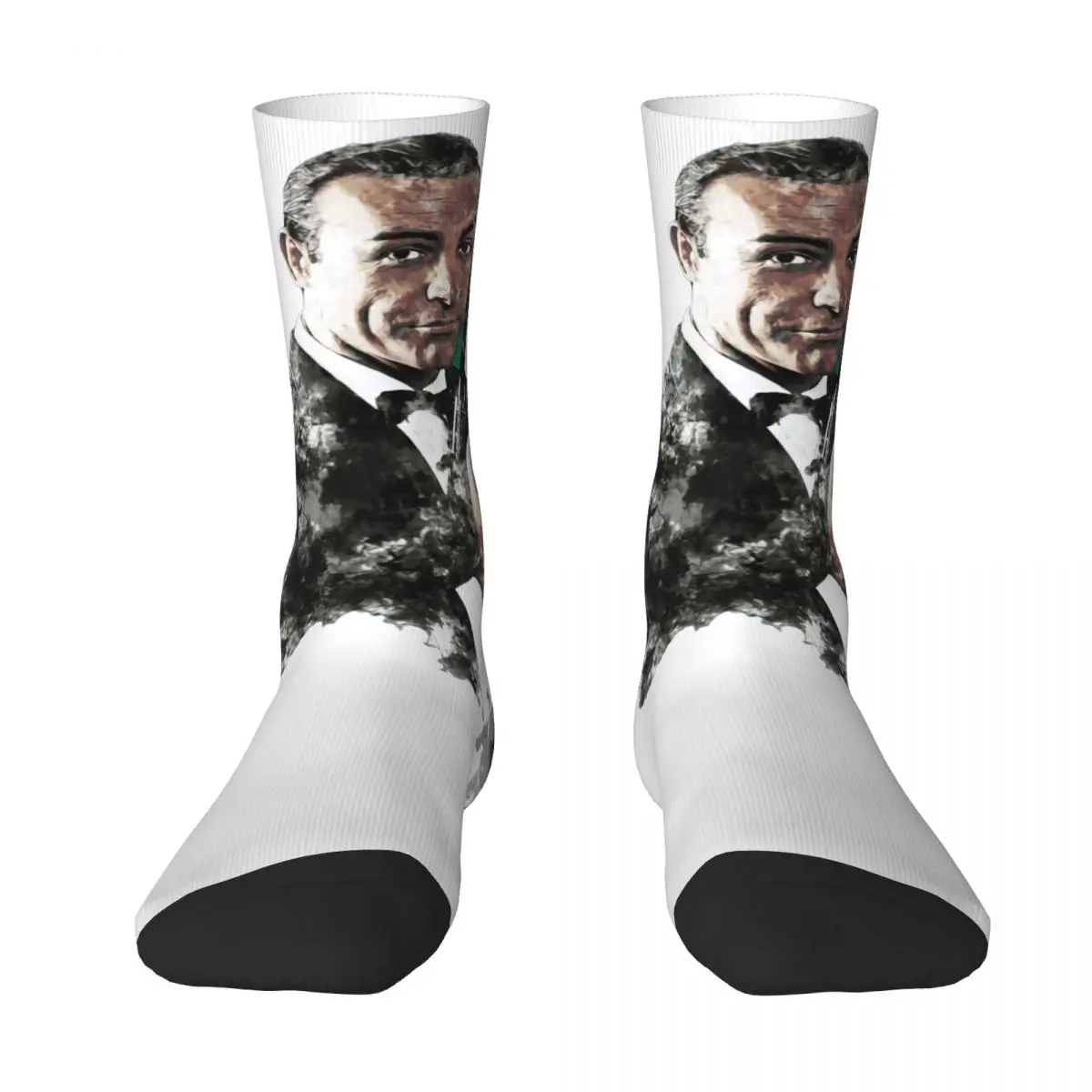 

Sean Connery Sean Conneryt(2) Socks Graphic Cool BEST TO BUY Sarcastic Contrast color Rucksack Compression Socks