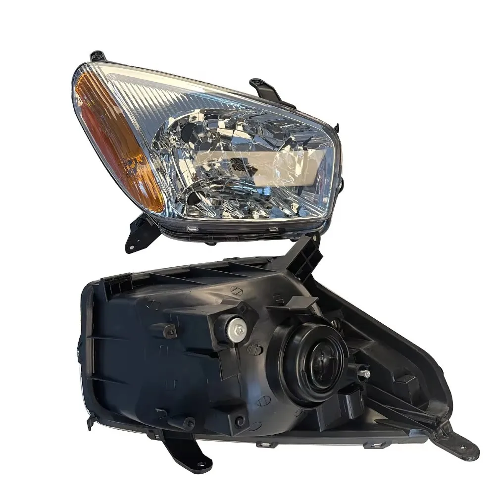 Для Toyota Rav4 Rav-4 автомобильная хрустальная фара 2000 2001 2002 2003 пара дальнего и ближнего