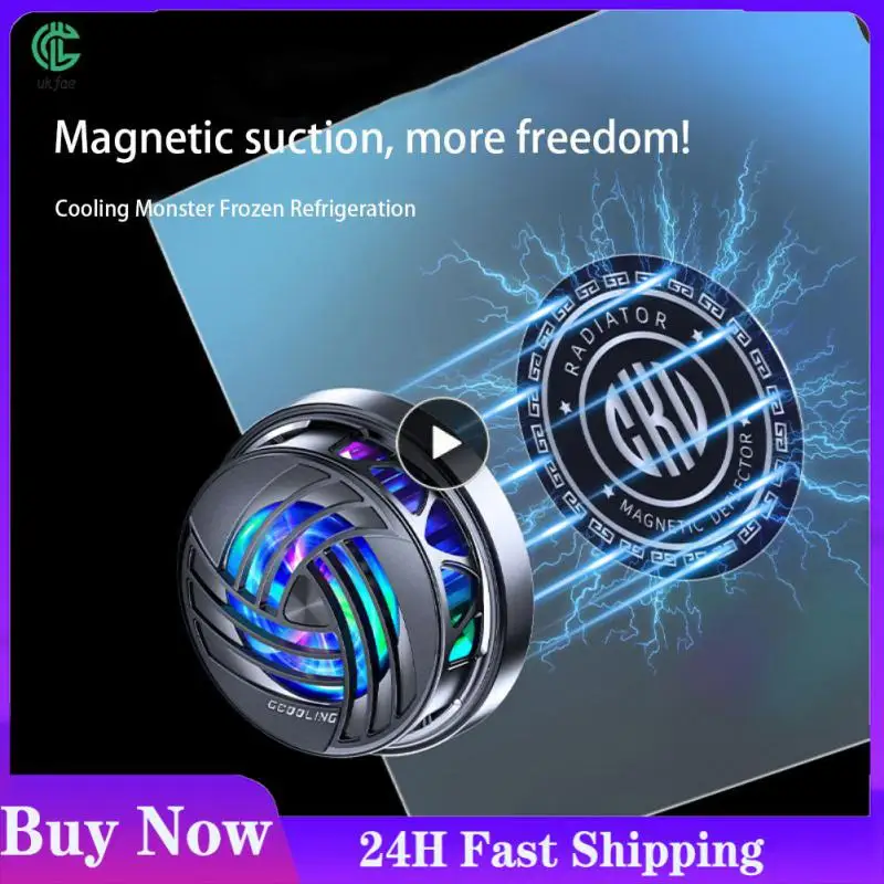 

High-speed Mobile Phone Radiator Electric Phone Fan Cell Phone Cool Heat Sink Cooling Fans Game Cooler Phone Radiator Small