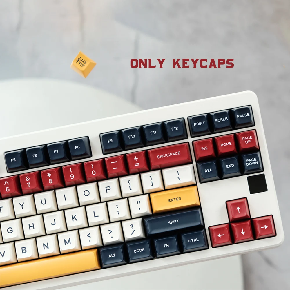 Колпачки для механической игровой клавиатуры ikbc NJ68 96 98 478 клавиш |