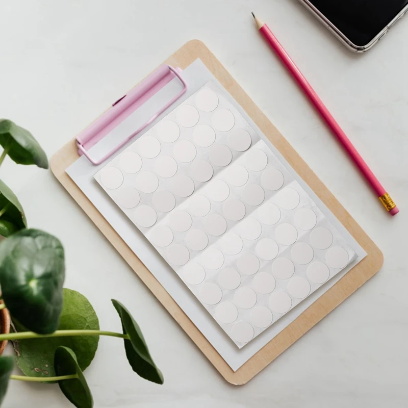 Самоклеящиеся колпачки для крышек шкафов 54 в 1 белые