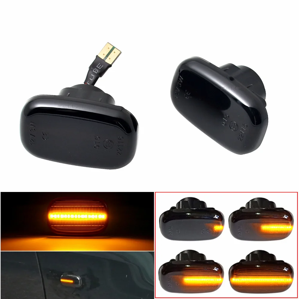 

Dynamic LED Turn Signal Side Marker Light For Toyota Corolla RAV4 Prius Yaris Camry Vios Hilux Allex Avensis Celica Supra Mk4