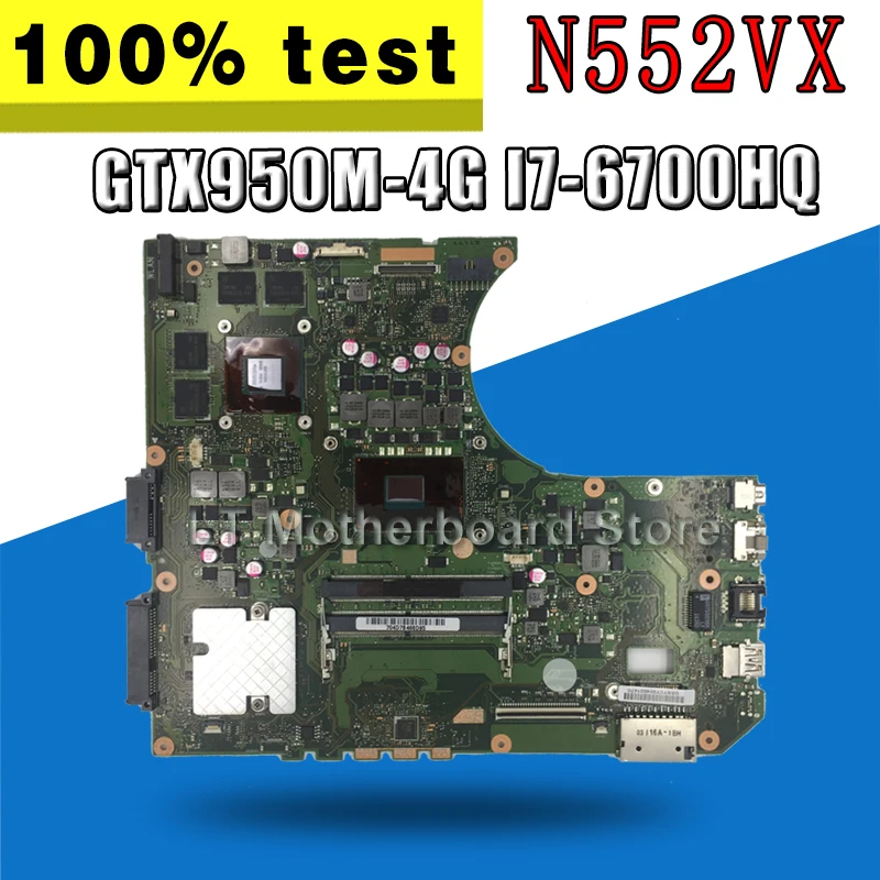 

N552VX материнская плата для ноутбука Asus N552VX N552V N552 материнская плата N552VX материнская плата N552VX