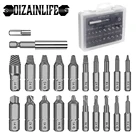 Инструмент для удаления поврежденных винтов, набор сверл