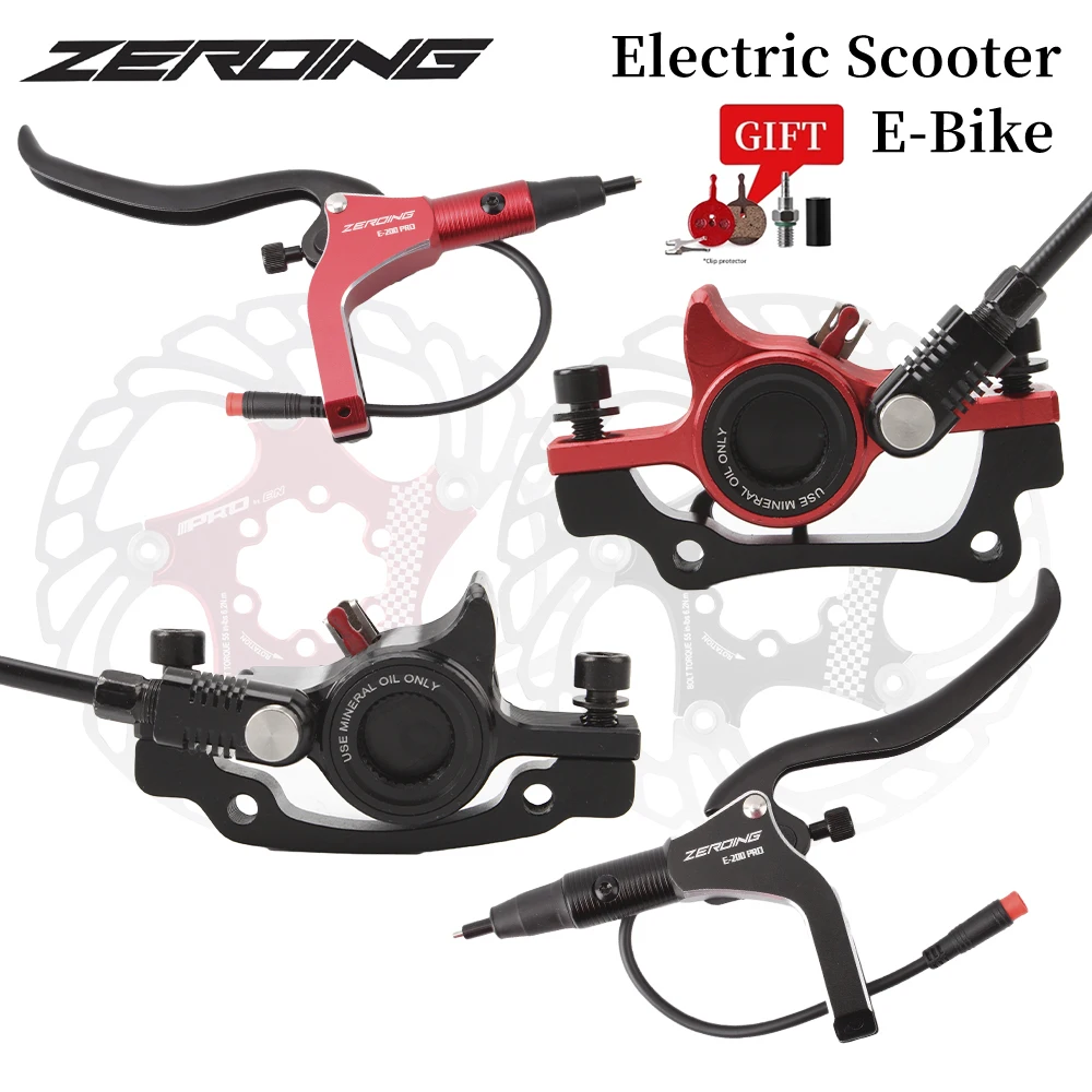 

Электрический скутер ZEROING для электровелосипеда, гидравлический дисковый тормоз 140, 160, 180, 203 мм, провод для линии отключения питания с G3 рото...