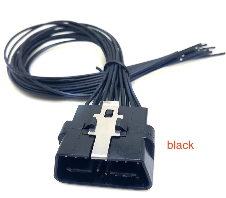 

Car OBD2 OBDII 16pin terminal male CAN line wire cable
