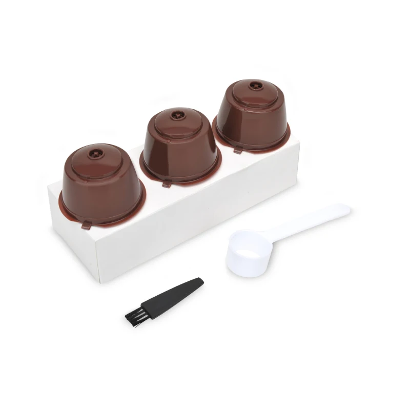 

3 шт./набор, многоразовые пластиковые капсулы для кофейной чашки Dolce Gusto