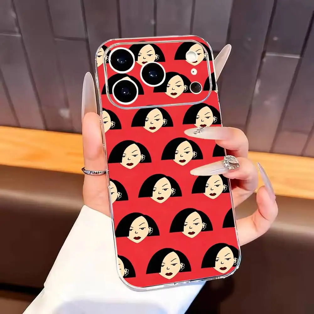 Фото Крутой чехол для телефона Jane Lane Daria Morgendorffer для iPhone 17, 16, 15, 14, 13, 12, 11 Plus, Pro Max, мягкий прозрачный чехол. №3