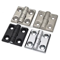 10pcs 304 stainless steelzinc alloy industrial equipment hinges distribution switch cabinet door hinges electric cabinet hinges