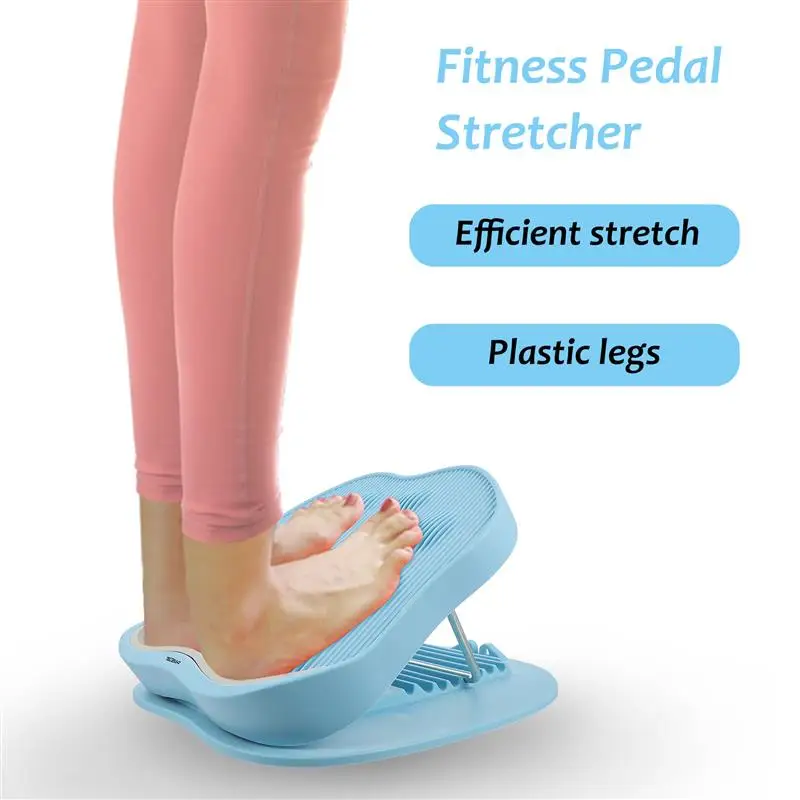 

1pc Fitness Pedal Stretcher Footrest Cushion Exercise Device Ankle Foot Calf Stretcher Fitness Pedal Wedge Stretch