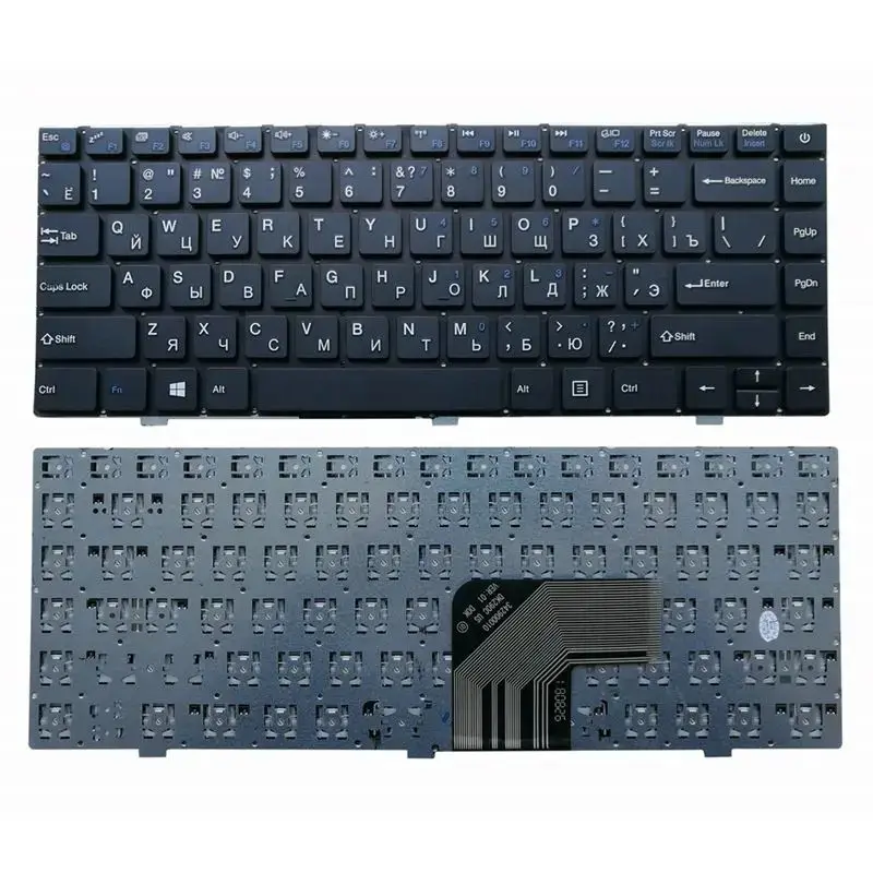 Клавиатура для ноутбука Prestigio Smartbook 133S Россия RU английская американская новая |