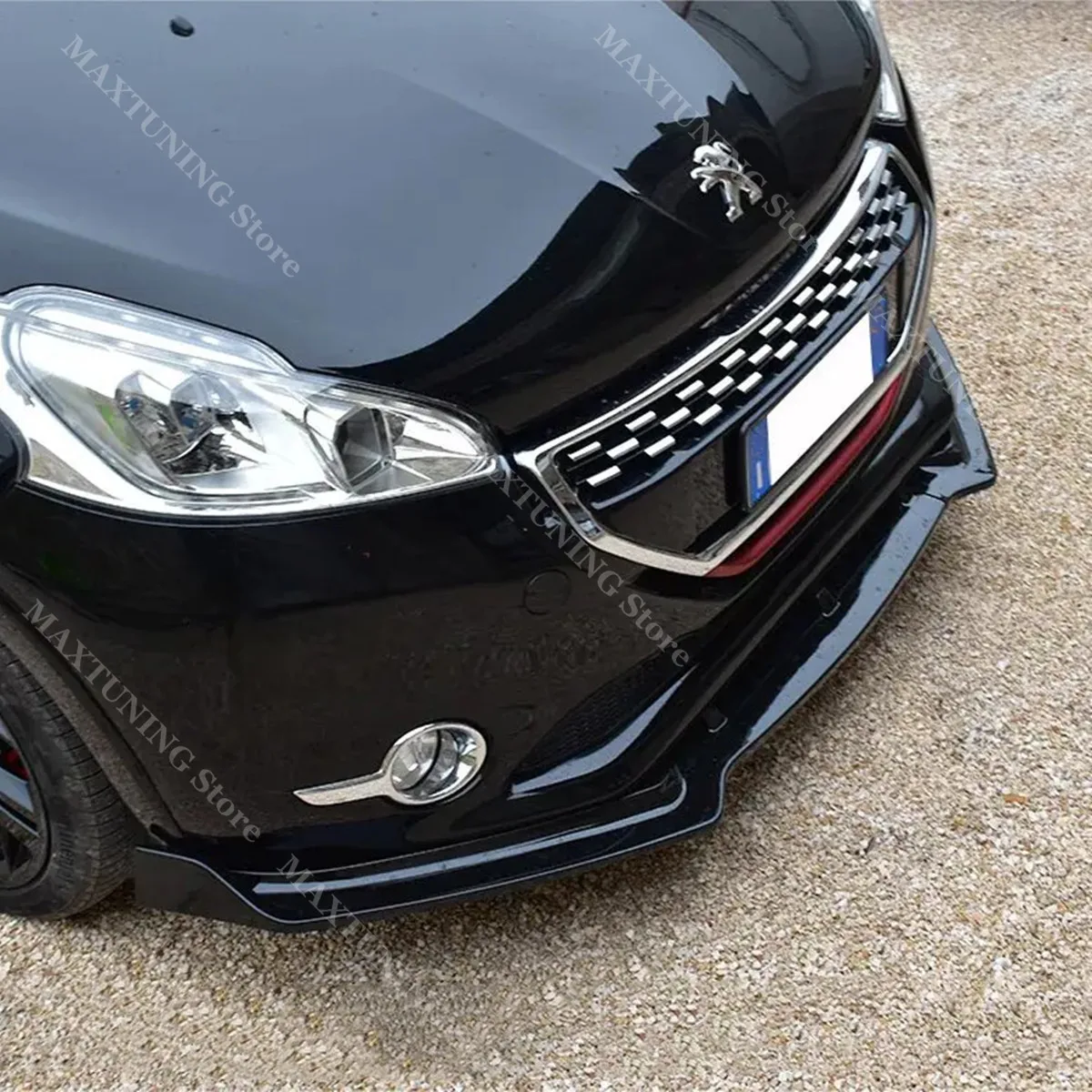 3 шт. передний бампер для Peugeot 208 2012-2018 комплект кузова автомобильные аксессуары