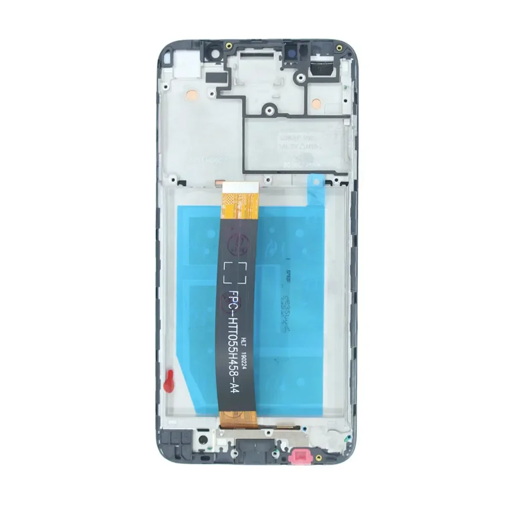 Фото Ремонтный комплект для замены сенсорного экрана и дигитайзера Motorola Moto E6 Play XT2029 с рамкой и задней крышкой №3