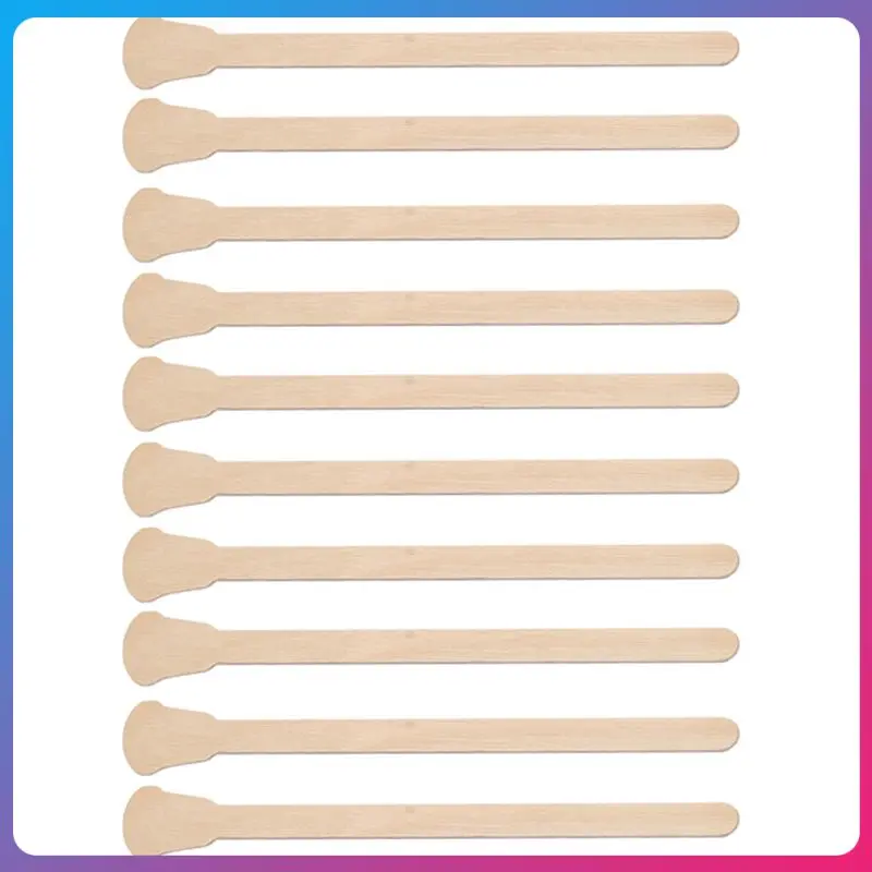 

10/30/50Pcs Disposable Hair Removal Stick Wooden Sticks Waxing Wax Spatulas Tongue Depressor Wax Spatula Stick Beauty Health