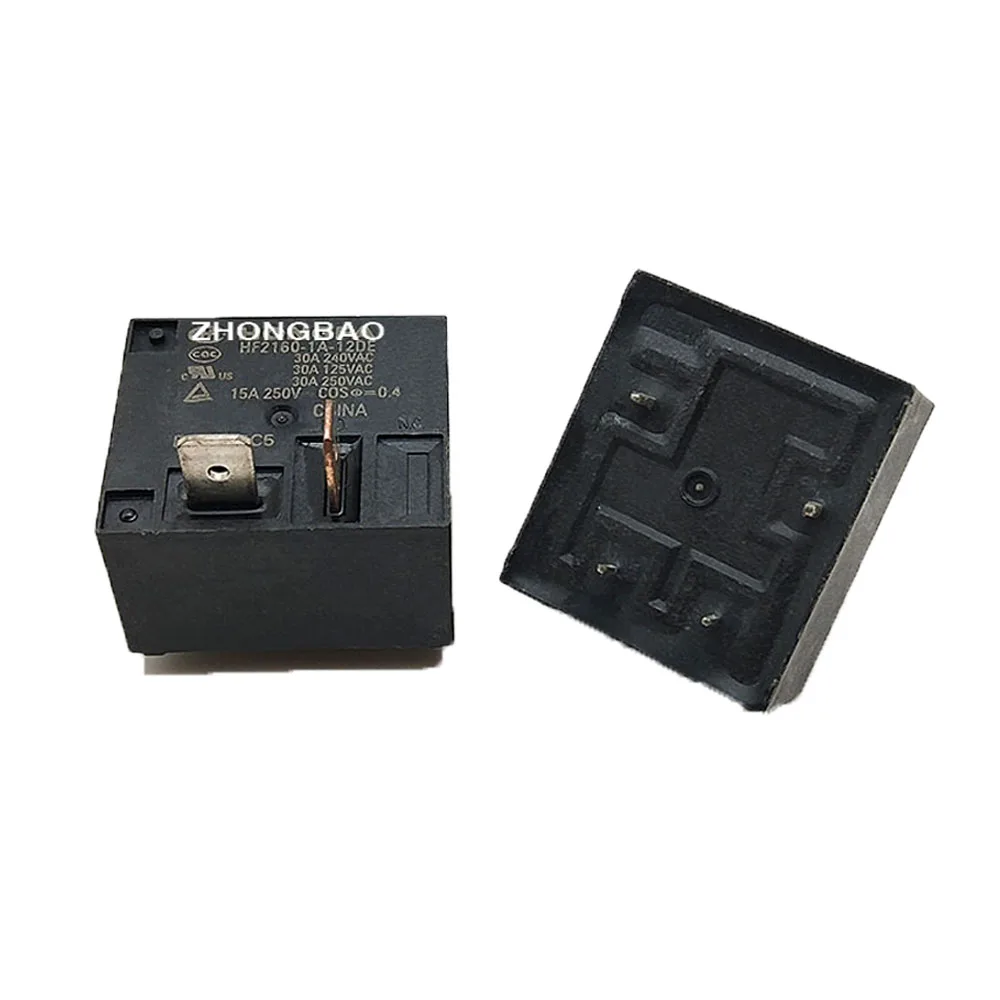 

New for 2pcs 12V HF2160-1A-12DE 4 Pins 30A 240VAC Relay