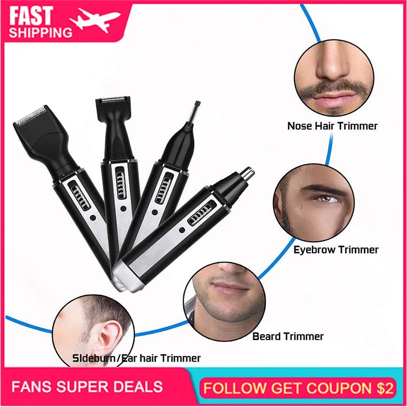 

Electric Nose Hair Trimmer Men's Nostril Shaver Shaving Nose Hair Trimmer Male Nose Hair Scissors Female