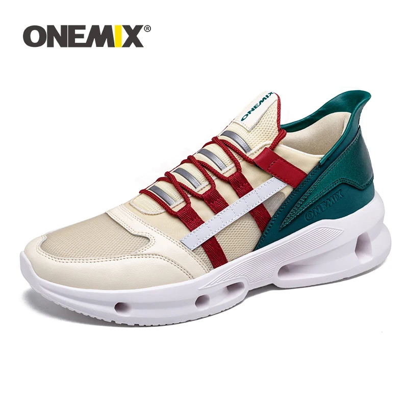 ONEMIX Retro Sneakers Men Breathable Mesh Casual Harajuku Shoes Walking Vintage Man Comfortable Fashion Running Shoes for Women