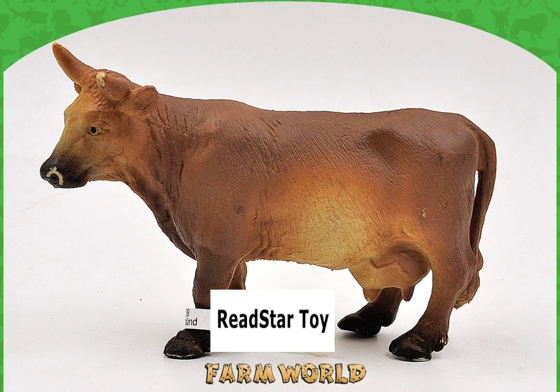 

pvc figure model toy cow