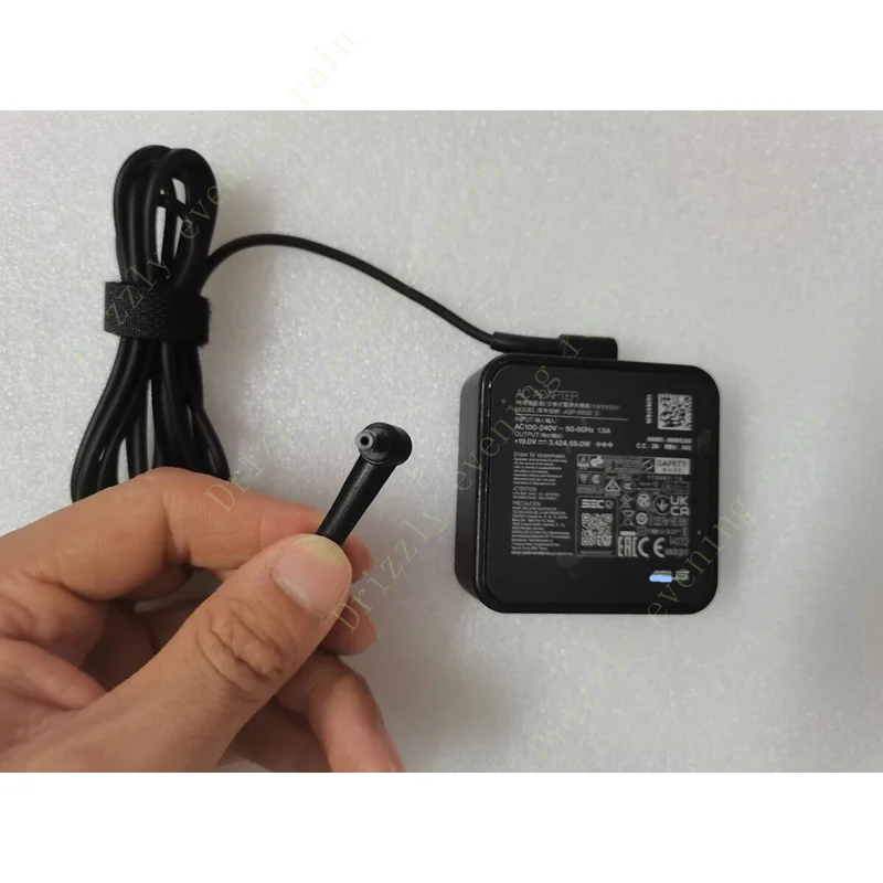 95 Новое зарядное устройство 19 В 3 42 А 65 Вт ADP-65GD D для Asus VivoBook 15 x513ean f513ea 4 0 мм OEM