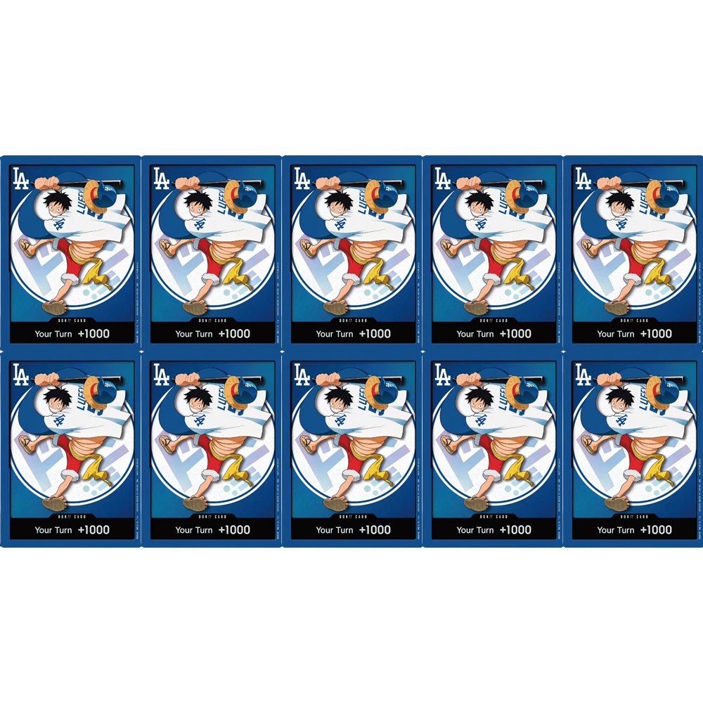 Коллекционные карточки ONE PIECE: Бейсбол, Монки Д. Луффи, ДОН!! Карты для самостоятельного изготовления: высококачественные аниме-карты для игр, подарок, игрушка (art.: 3920dc0ea8dd7) - 3920dc0ea8dd7