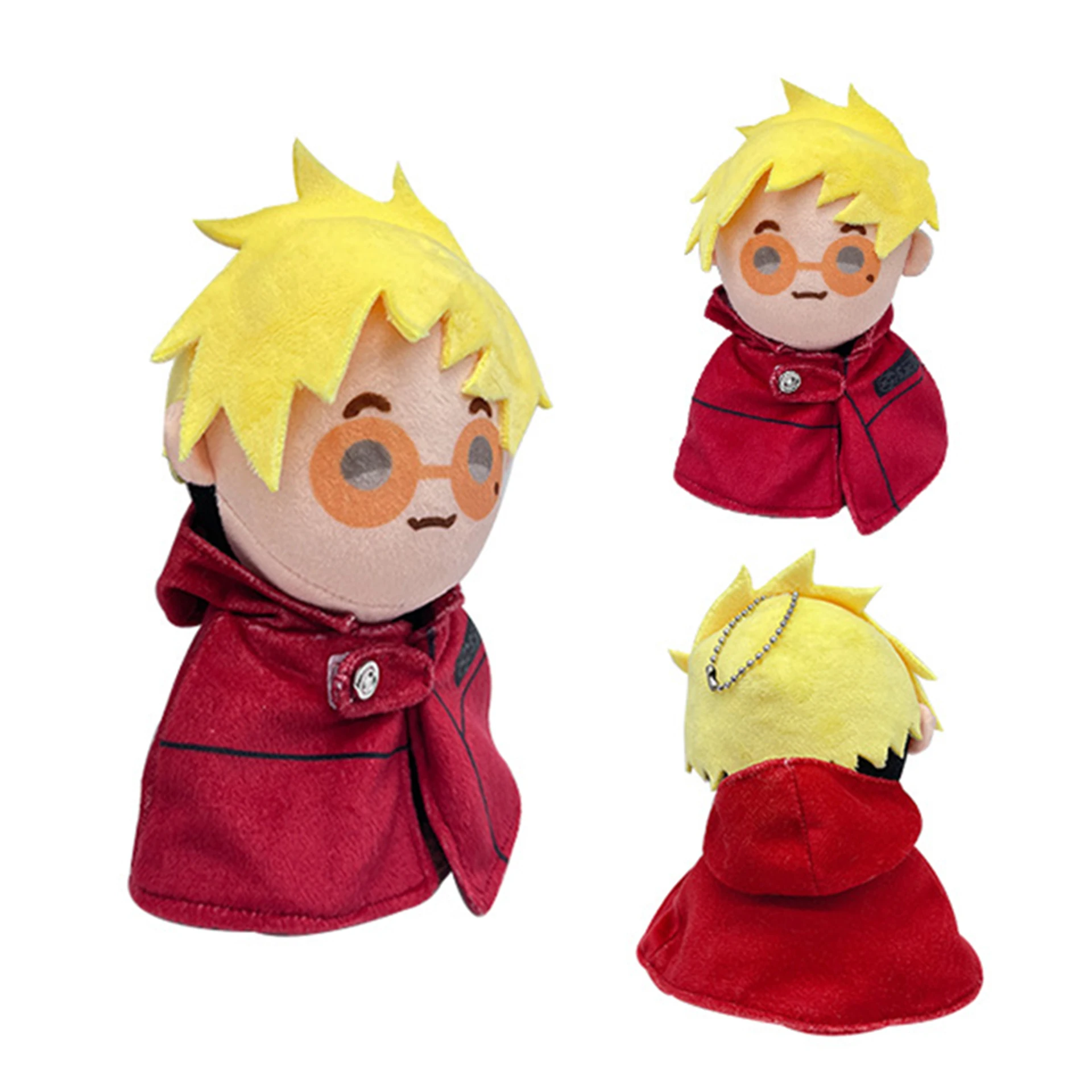 

16cm Anime Trigun Vash The Stampede Plush Cartoon Stuffed Soft Toy Birthday Gift For Children