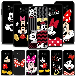 For Xiaomi POCO X3GT X3NFC X3 M4 M3 12 Pro 12X 11 10T Lite Pro 10 9T 11T Pocophone F1 Note 10Lite Coque Cute Minnie Mickey Mouse