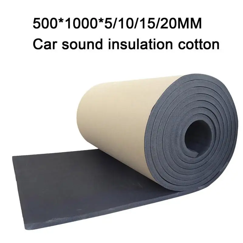 

Car Sound Deadener Mat Auto Soundproof Hood Pad Automobile Noise Proof Insulation Deadening Mat For Reducing Engine Noise