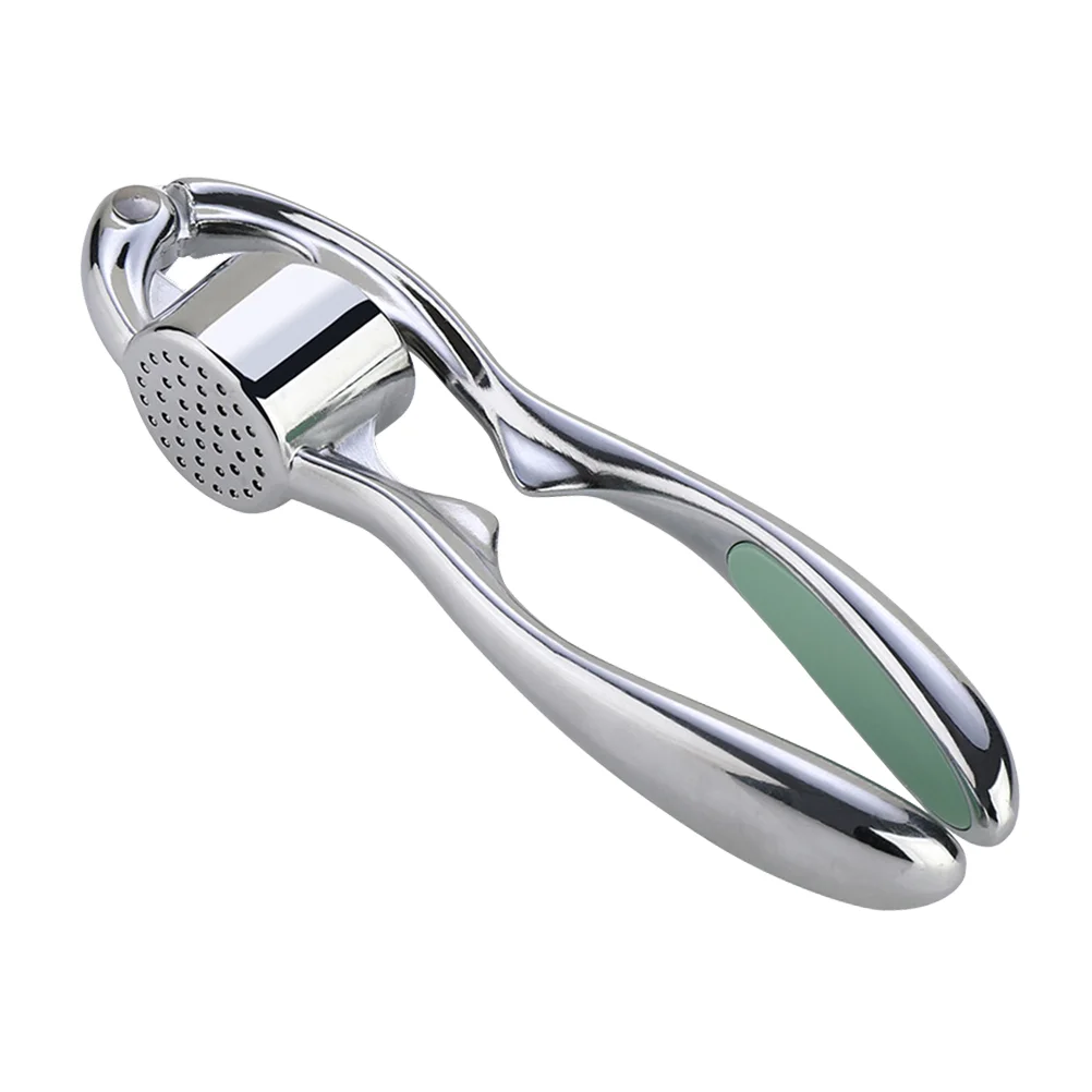 

1PC Garlic Press Zinc Alloy Durable Handle Manual Grinder Crusher Kitchen Tools Garlic Mincer for Home Restaurant Accessories