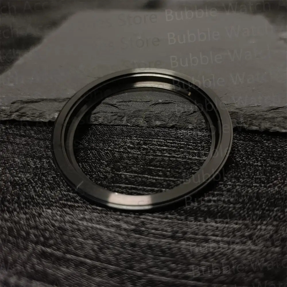 41mm Mod Black Stainless Steel Pilot Bezel Fit For SKX6105/Samsung Galaxy Watch 3 Case Replace Parts