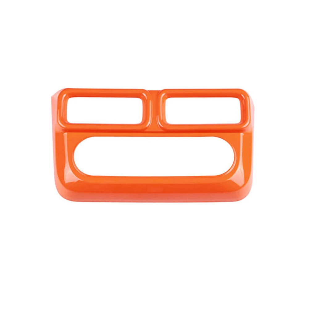 

Car Center Vent Air Condition Panel Trim Cover ABS Orange A/C Decoration Protection Accessories For FORD Maverick 2022 2023