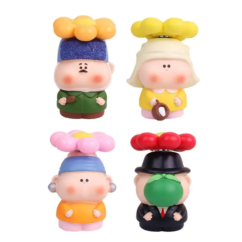 Симпатичные полимерные украшения для приборной панели автомобиля украшение