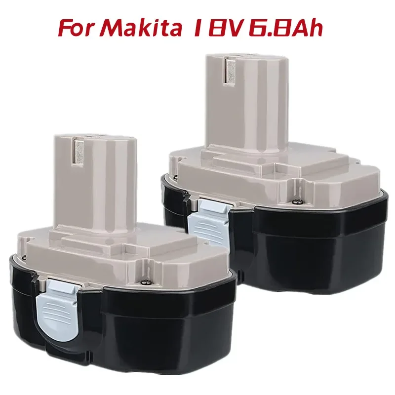 Никель-металлогидридный аккумулятор 6800 мАч для 18В Makita PA18 1822 1823 1833 1834 1835 1835F 192828-1