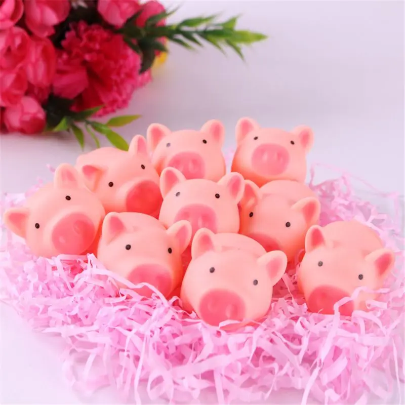 

Anti-anxiety Vent Toy Fidget Simulation Animal to Press Pinch Soft Pig Model for Kids Calm Focus Concentration Training