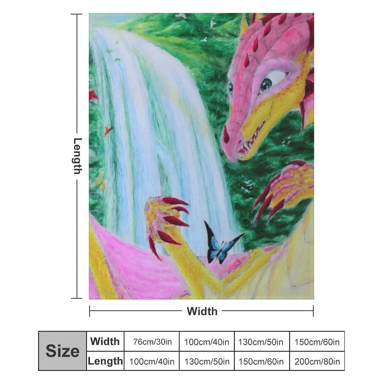 Kinkajou Jade Winglet-Wings of Fire плед рождественские украшения люксовый бренд фланелевые