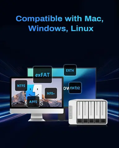 TERRAMASTER D5-310 Корпус для жестких дисков  RAID 5, 0, 1, 10