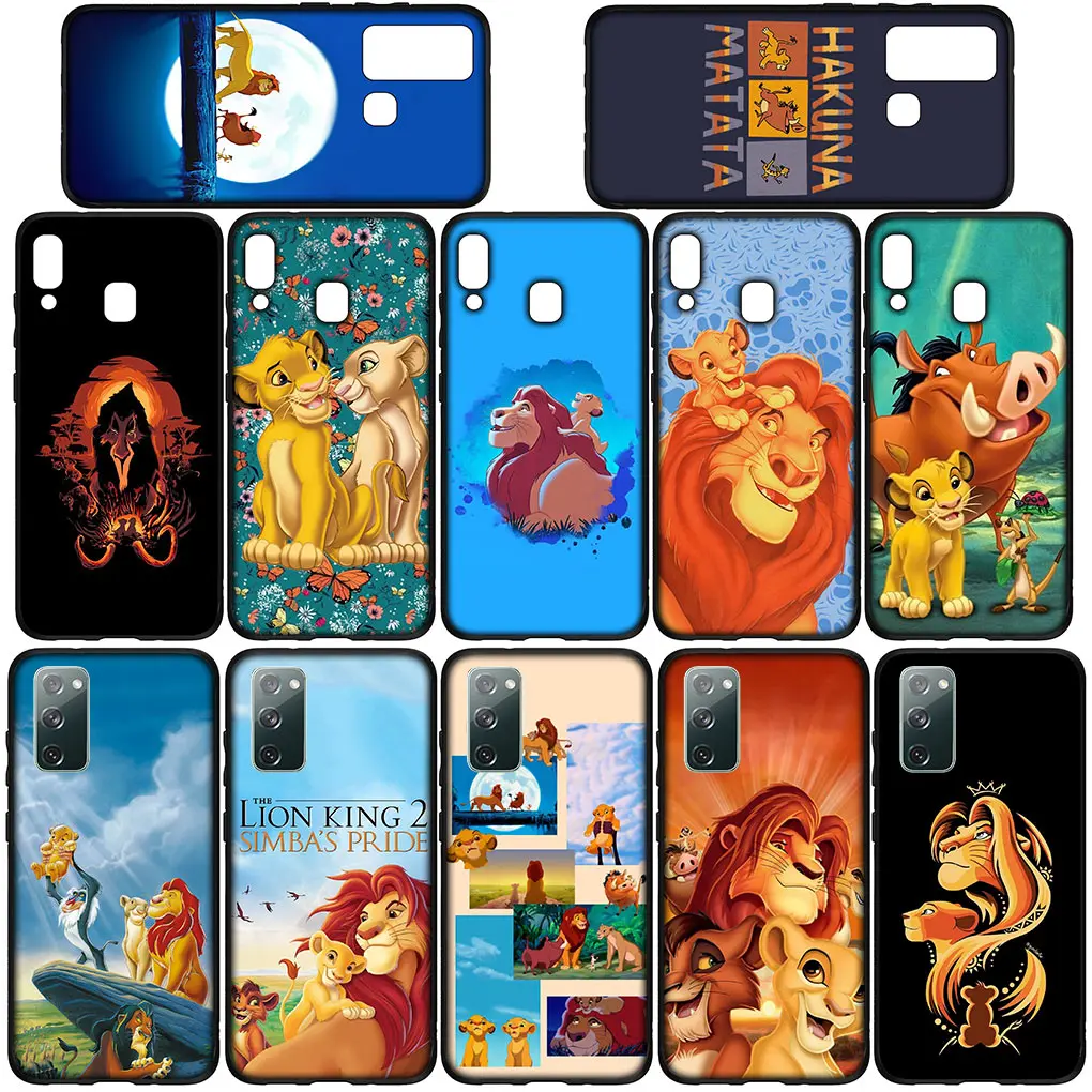 The Lion King Simba Pumbaa Phone Cover Case for Xiaomi Poco X6 M6 X3 NFC GT X4 M4 Pro F3 C40 C65 4G Funda Coque Soft Casing