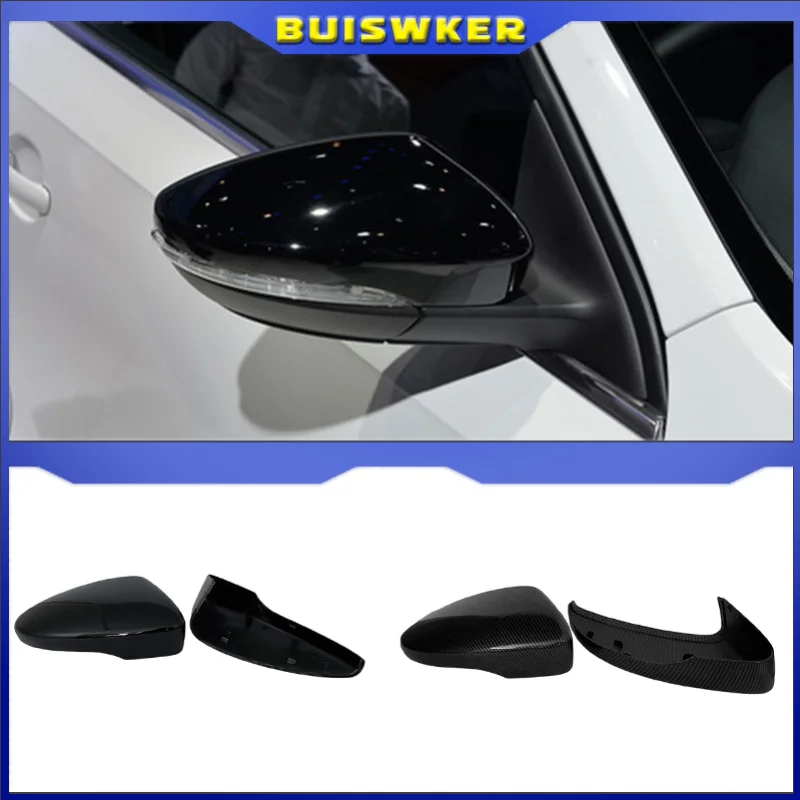

Carbon Look Side Wing Mirror Cover for VW Golf 7.5 MK7 7 GTD R GTI 6 Passat B7 CC Scirocco Polo 6R 6C MK6 Cap for Jetta 6 MKVI